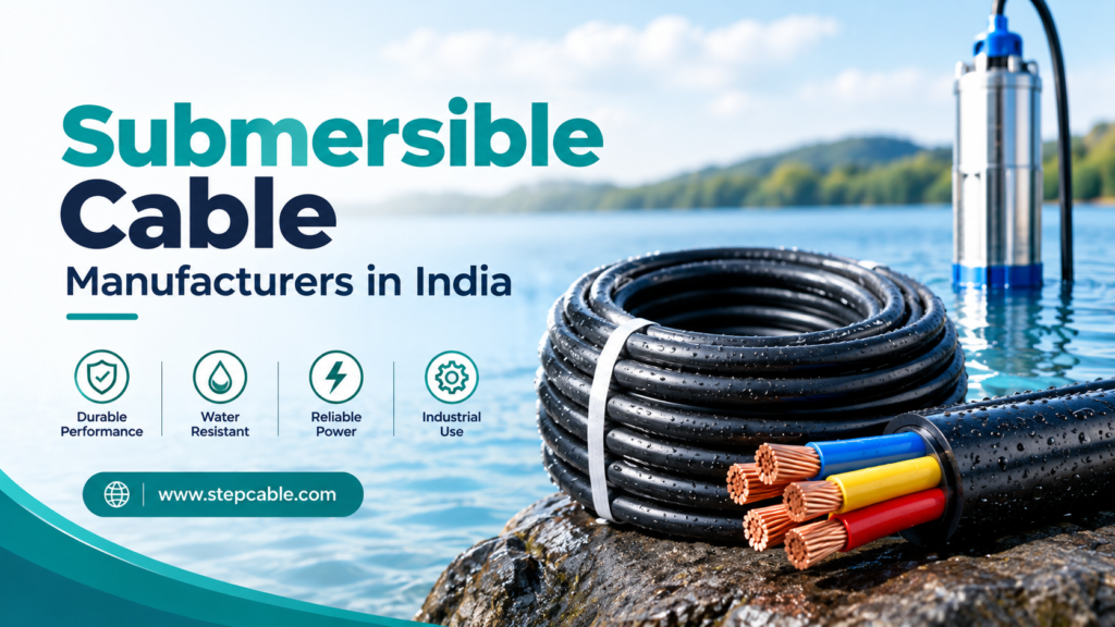 Submersible Cable Manufacturers in India for Reliable Power